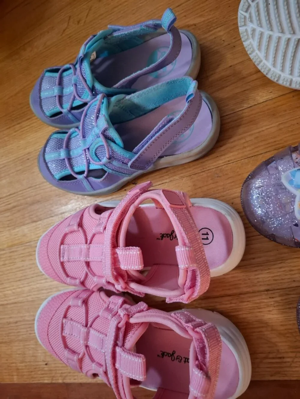 Size 11 Toddler Five Pairs of Sandals Shoes